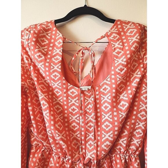 Pink Owl Romper Beautiful Spring Colors Womens Size Medium - Picture 7 of 15